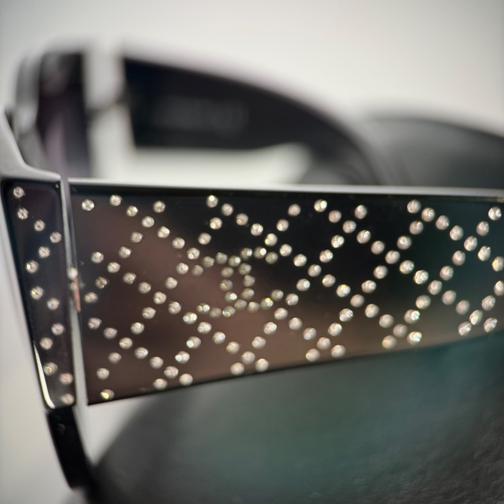 Chanel 5421-B Crystal CC Sunglasses – Black - Picture 6 of 12